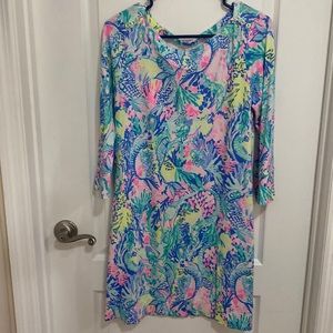 Lilly Pulitzer Multicolor Tropical Print Dress